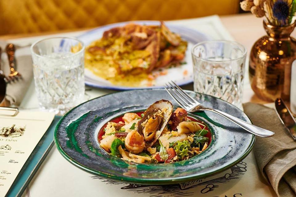 блюда средиземноморской кухни в Киеве