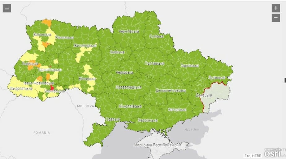 В Україні відмінили карантинні зони