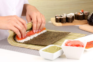 Как крутить суши в домашних условиях