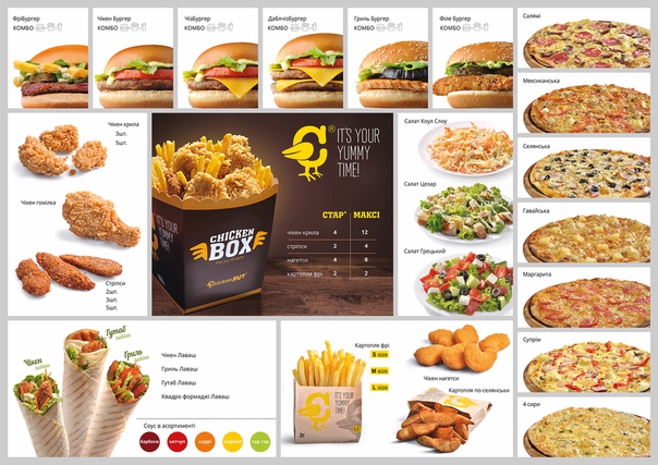 Cafe Chicken Hut Chernivtsi Photo Menu Tomatoua